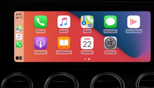 韩城apple维修网点分享如何将iPhone连接到CarPlay 